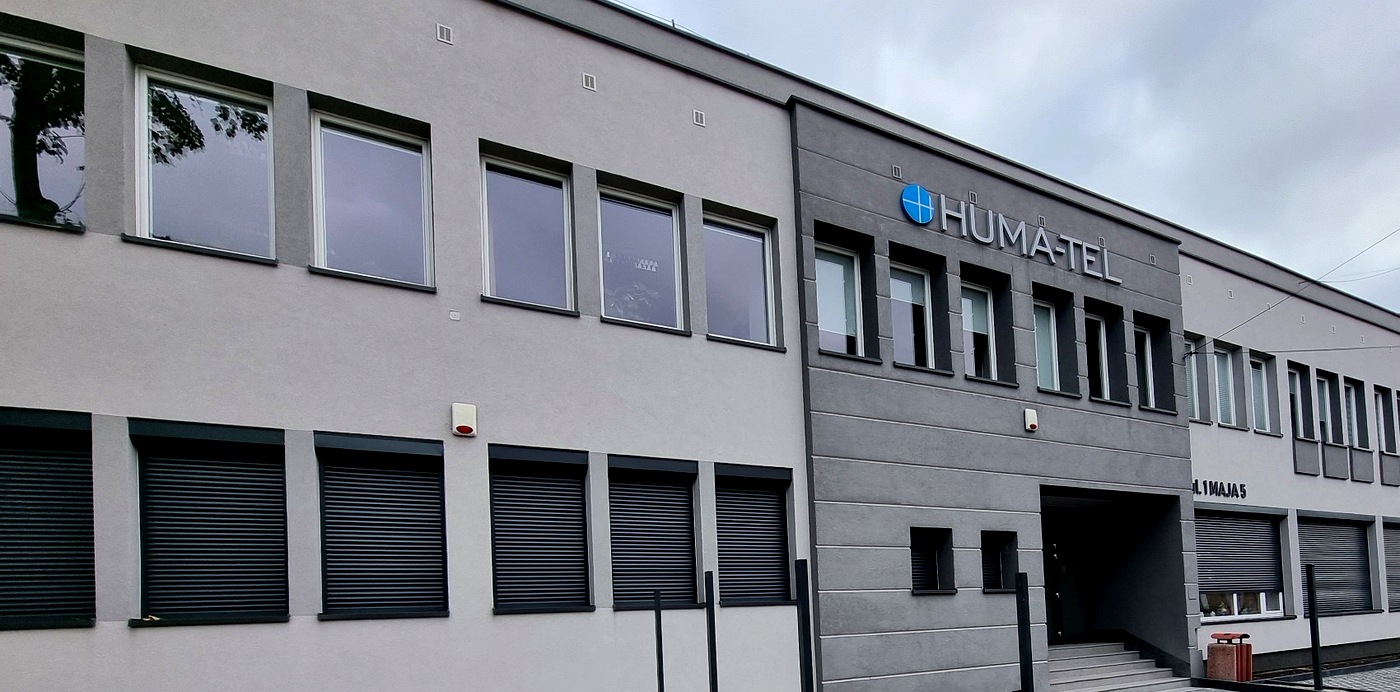 Elewacja budynku w centrum Nowego Sącza